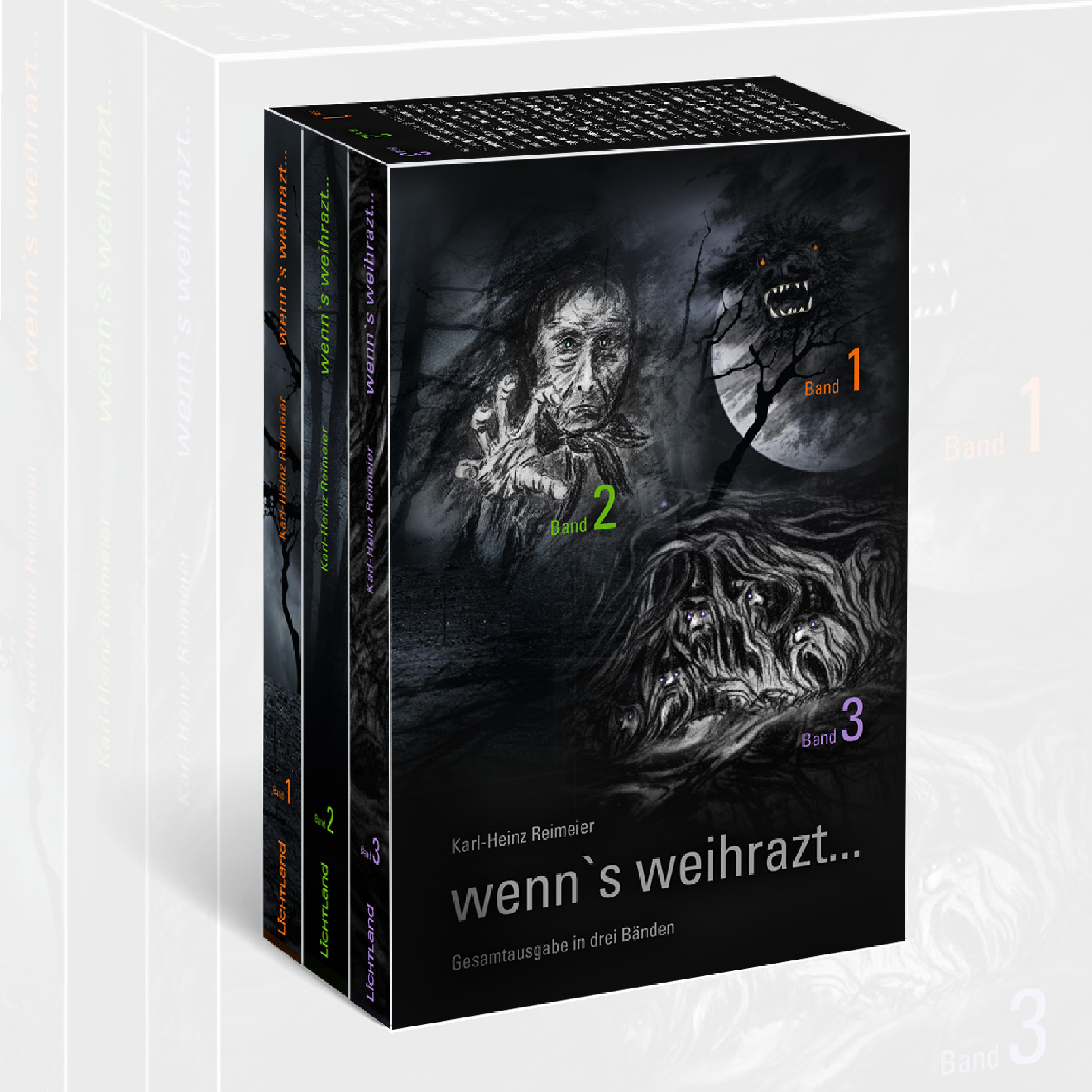 Wenn's weihrazt... Gesamtausgabe in drei Bänden im Schuber